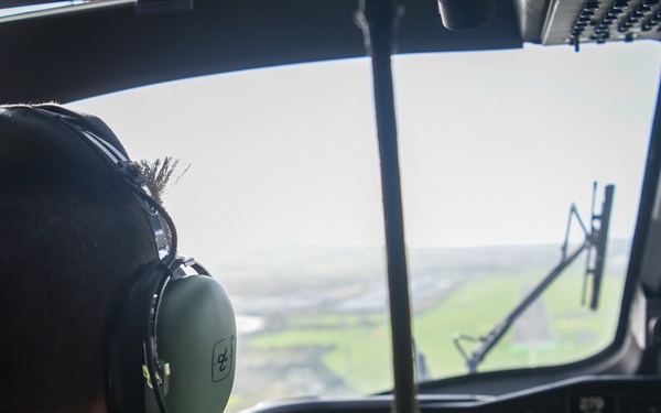 20 AF visits Irish Air Corps