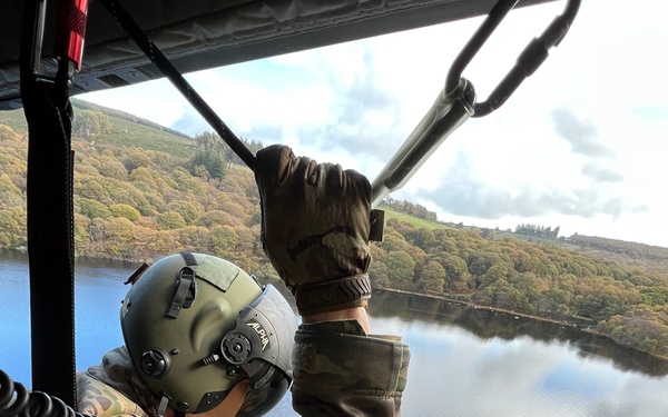 20 AF visits Irish Air Corps