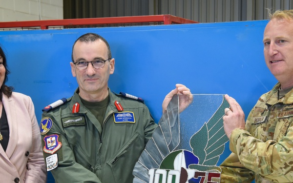 20 AF visits Irish Air Corps