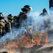 Tinker Fire and Emergency Services help train local fire academy students