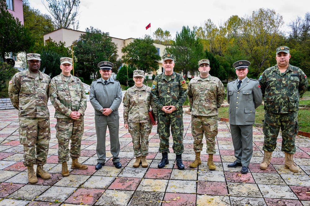 63rd Army Band performs with Albanian Armed Forces Band