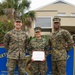 6th Marine Corps District Sgt. Anaya receives Navy and Marine Corps Commendation Medal