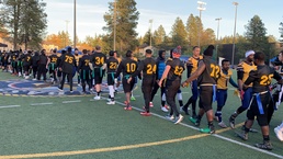 Army beats Navy in annual flag football matchup