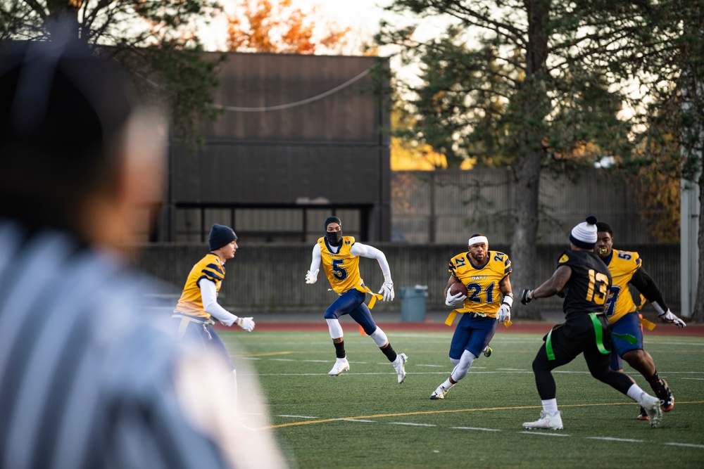 Naval Base Kitsap-Bangor Hosts 2022 Army-Navy Flag Football Game