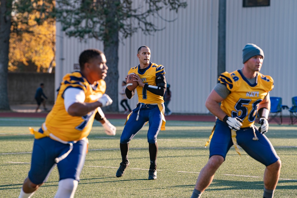 Naval Base Kitsap-Bangor Hosts 2022 Army-Navy Flag Football Game