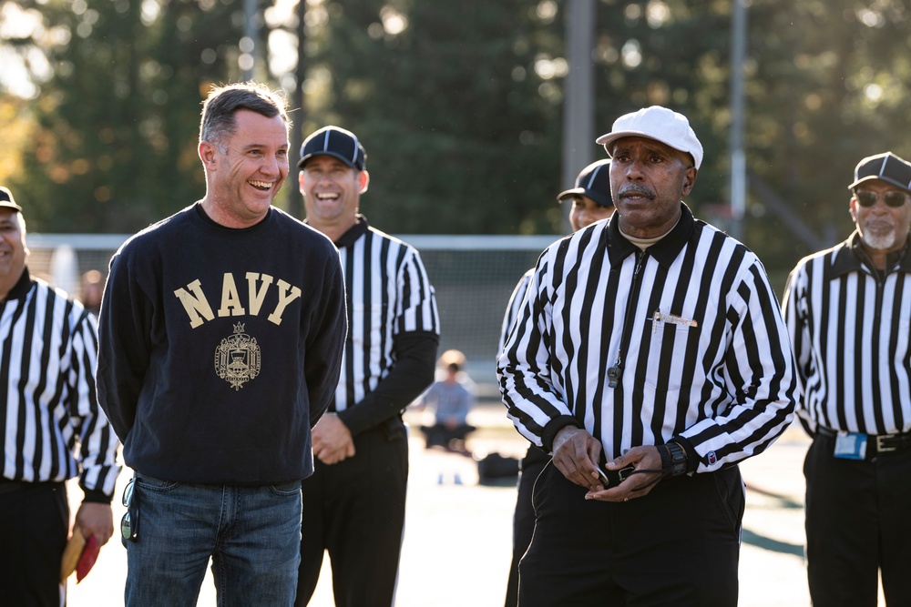 Naval Base Kitsap-Bangor Hosts 2022 Army-Navy Flag Football Game