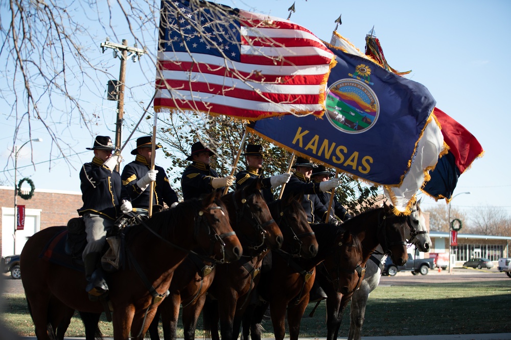 1st Infantry Division Supports Mark Nutsch Monument Dedication