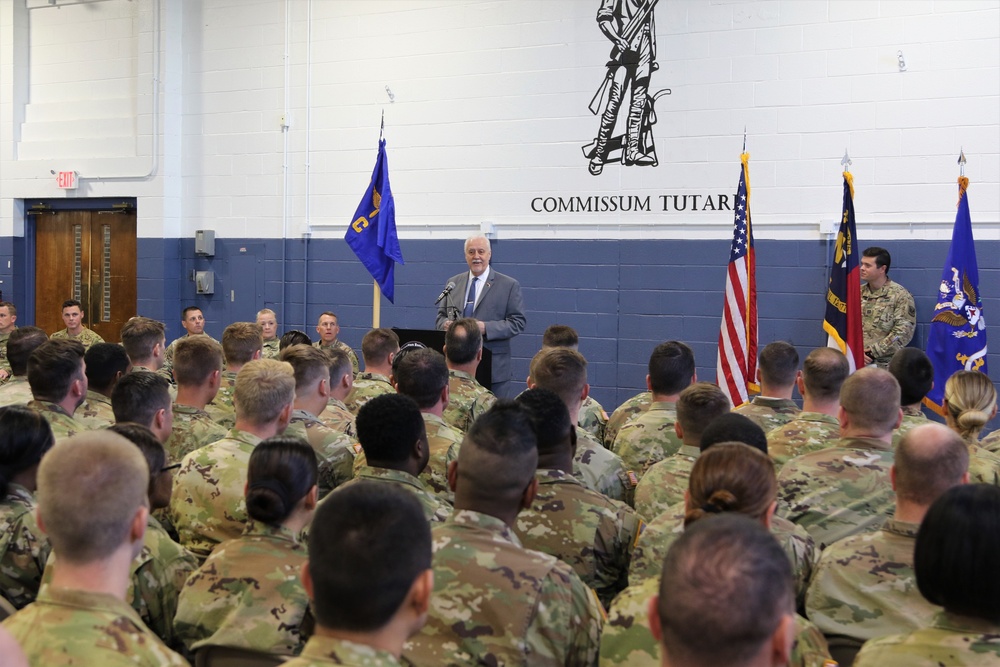 North Carolina National Guard aviation unit holds deployment ceremony