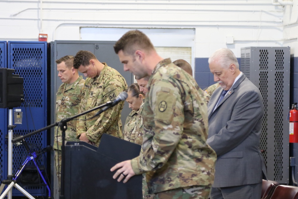 North Carolina National Guard aviation unit holds deployment ceremony