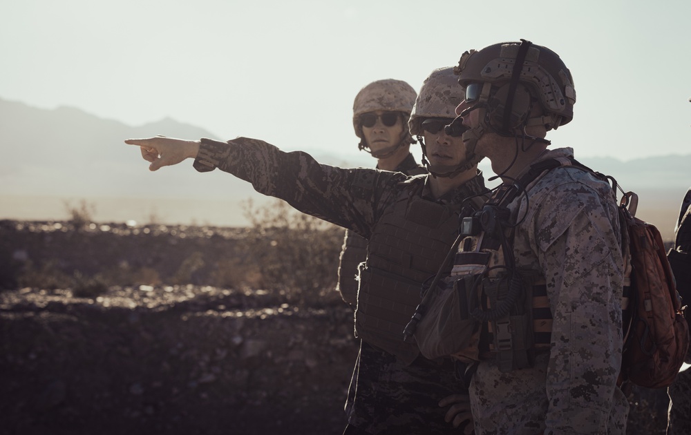 Gunsmoke in the trenches: 2/1 Marines conduct platoon attacks at range 410A