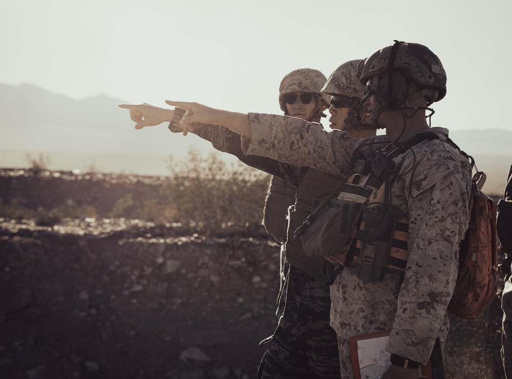 Gunsmoke in the trenches: 2/1 Marines conduct platoon attacks at range 410A