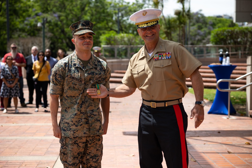 Lt. Gen. Bellon Visits U.S. Embassy in Buenos Aires