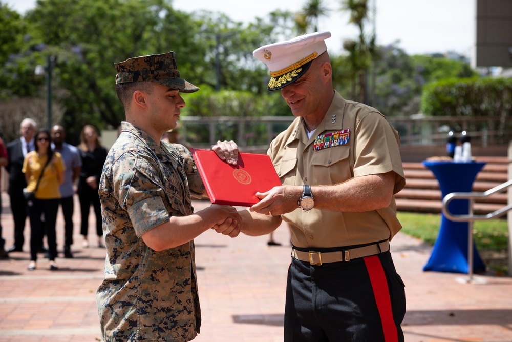 Lt. Gen. Bellon Visits U.S. Embassy in Buenos Aires