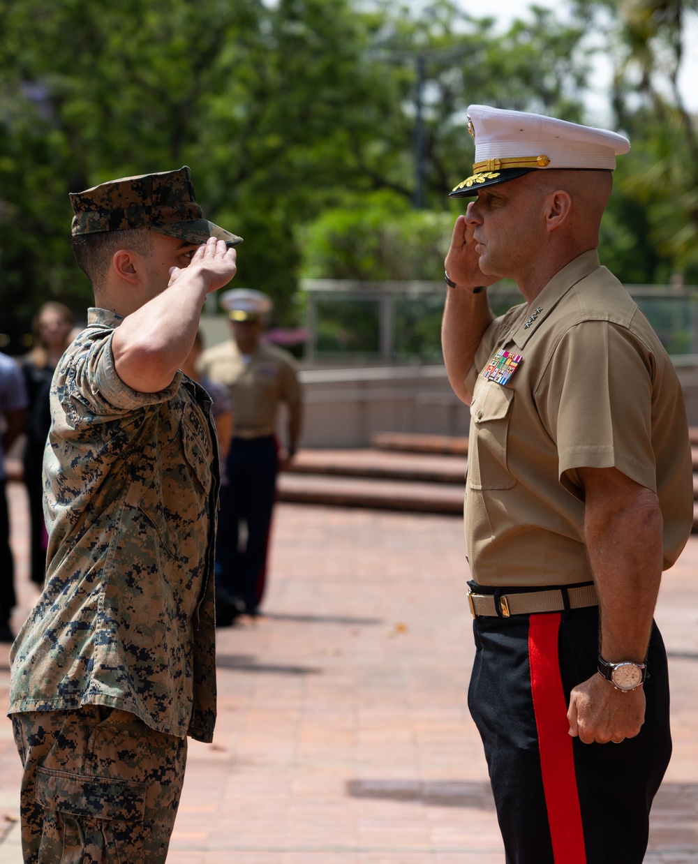 Lt. Gen. Bellon Visits U.S. Embassy in Buenos Aires