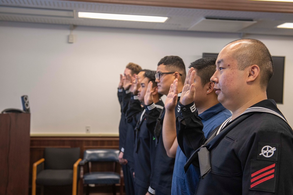 Naturalization Ceremony at CFAS