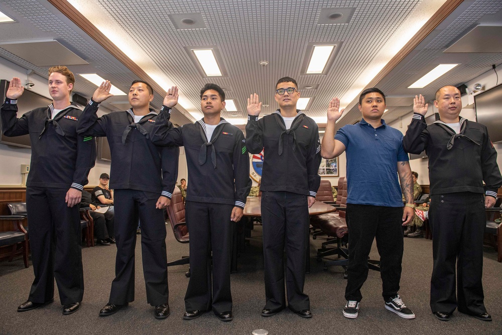 Naturalization Ceremony at CFAS