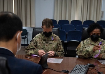 Misawa Air Base Participates in Japan’s Movement to End Violence Against Women