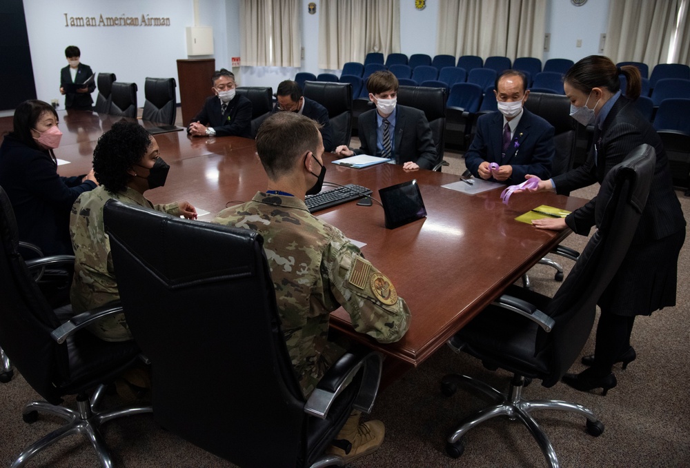 Misawa Air Base Participates in Japan’s Movement to End Violence Against Women