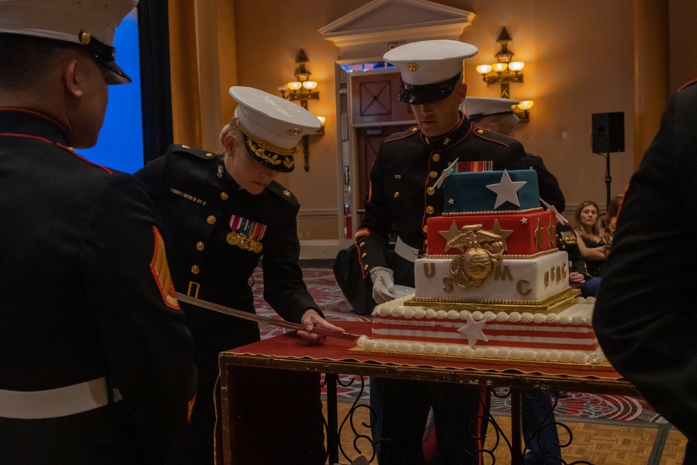 San Diego Marines celebrate 247th Marine Corps Birthday