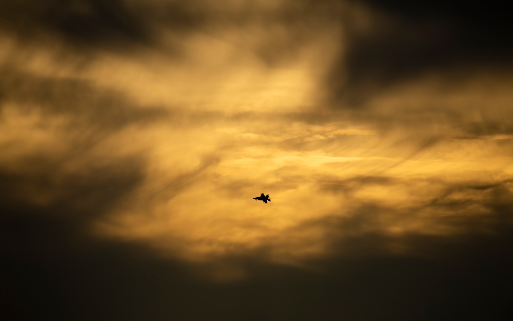 F-35s over Luke AFB