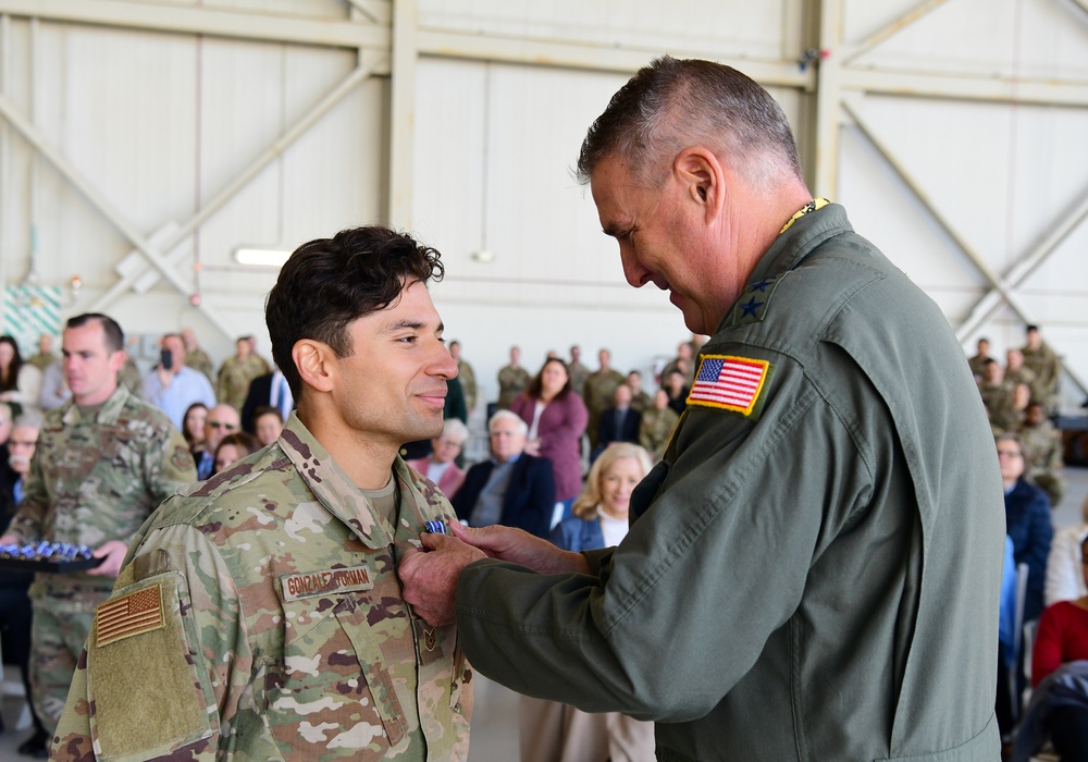 JB Charleston hosts largest DFC ceremony in decades, recognizes 51 mobility Airmen for heroic efforts during Operation Allies Refuge