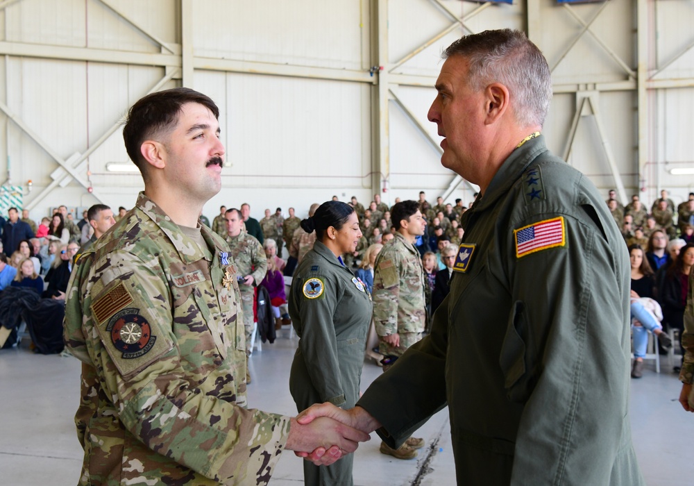 JB Charleston hosts largest DFC ceremony in decades, recognizes 51 mobility Airmen for heroic efforts during Operation Allies Refuge