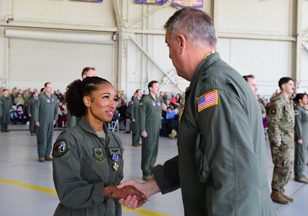 JB Charleston hosts largest DFC ceremony in decades, recognizes 51 mobility Airmen for heroic efforts during Operation Allies Refuge