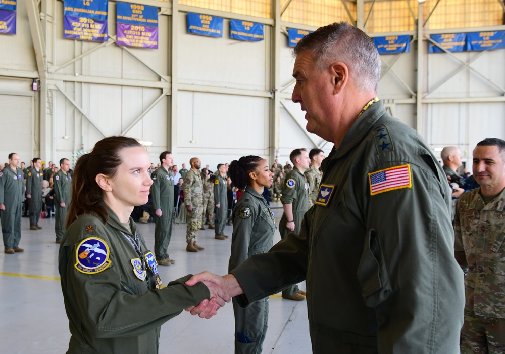 JB Charleston hosts largest DFC ceremony in decades, recognizes 51 mobility Airmen for heroic efforts during Operation Allies Refuge