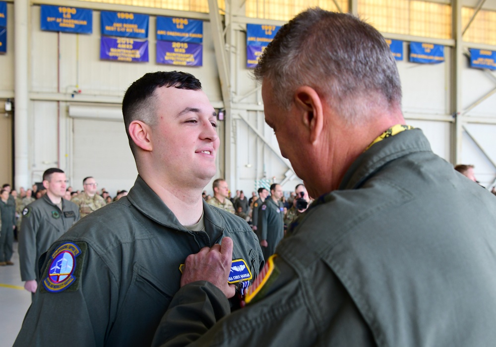 JB Charleston hosts largest DFC ceremony in decades, recognizes 51 mobility Airmen for heroic efforts during Operation Allies Refuge