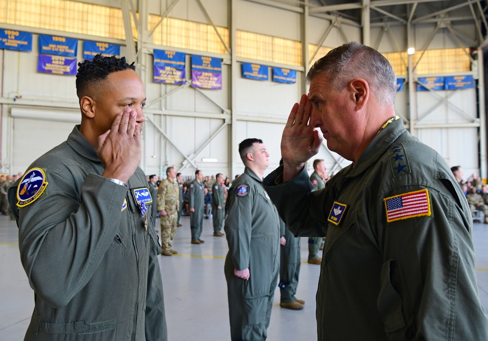 JB Charleston hosts largest DFC ceremony in decades, recognizes 51 mobility Airmen for heroic efforts during Operation Allies Refuge