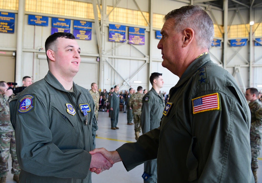 JB Charleston hosts largest DFC ceremony in decades, recognizes 51 mobility Airmen for heroic efforts during Operation Allies Refuge