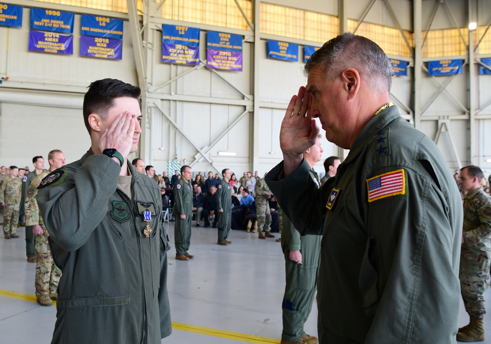 JB Charleston hosts largest DFC ceremony in decades, recognizes 51 mobility Airmen for heroic efforts during Operation Allies Refuge