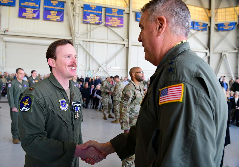 JB Charleston hosts largest DFC ceremony in decades, recognizes 51 mobility Airmen for heroic efforts during Operation Allies Refuge