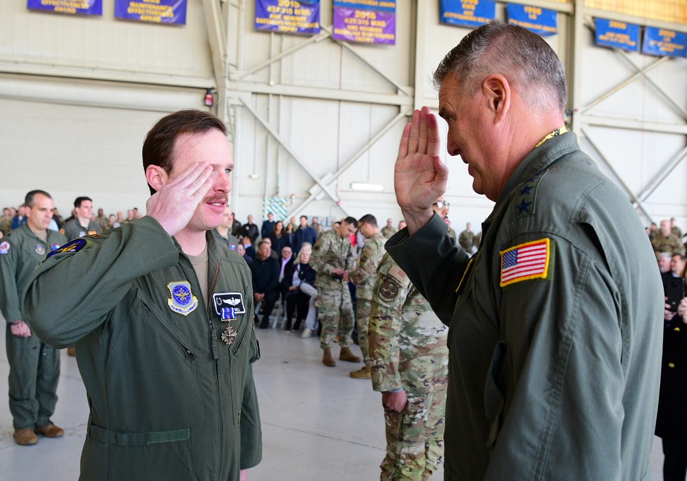 JB Charleston hosts largest DFC ceremony in decades, recognizes 51 mobility Airmen for heroic efforts during Operation Allies Refuge