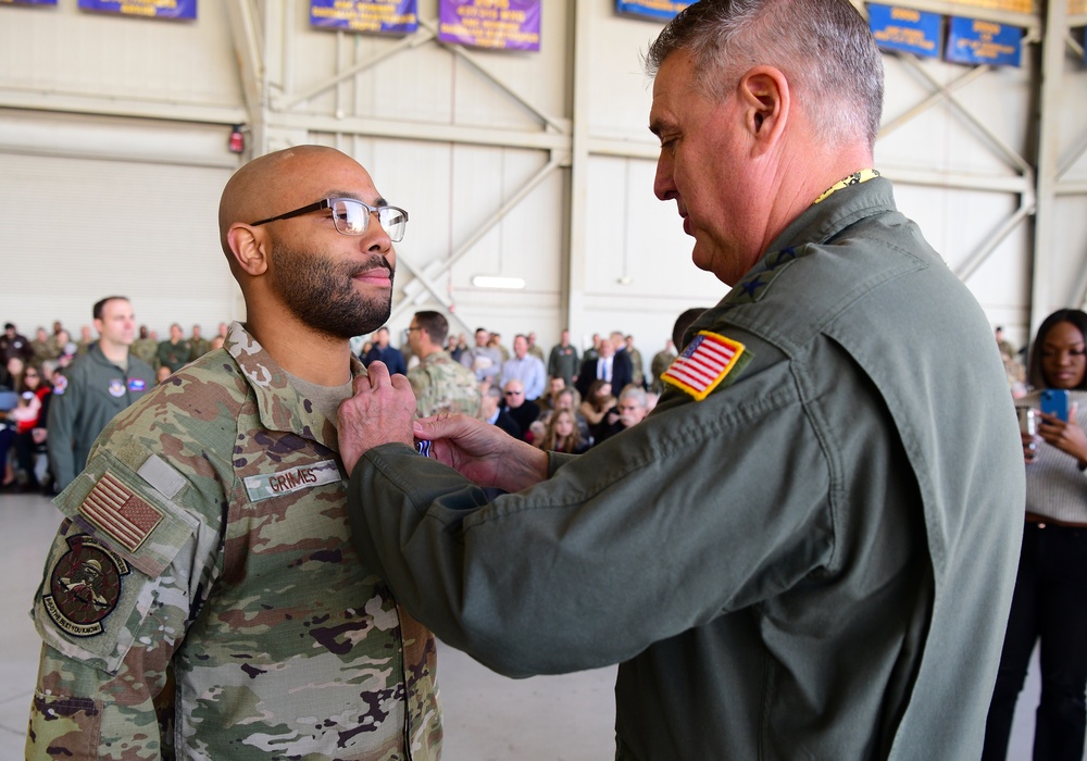 JB Charleston hosts largest DFC ceremony in decades, recognizes 51 mobility Airmen for heroic efforts during Operation Allies Refuge