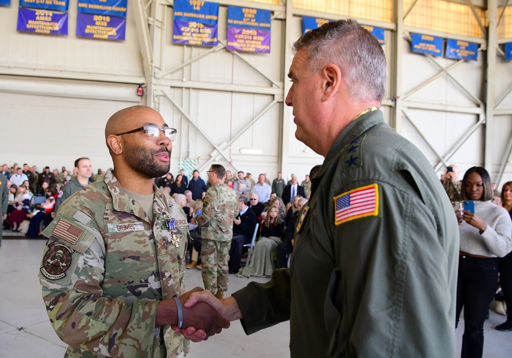 JB Charleston hosts largest DFC ceremony in decades, recognizes 51 mobility Airmen for heroic efforts during Operation Allies Refuge