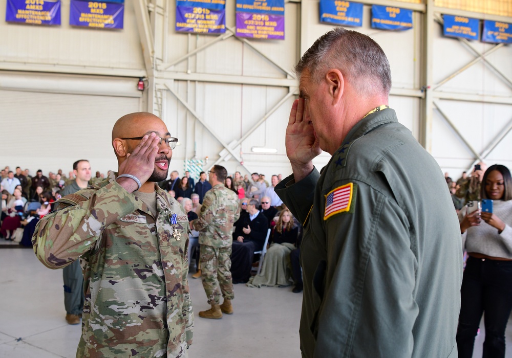 JB Charleston hosts largest DFC ceremony in decades, recognizes 51 mobility Airmen for heroic efforts during Operation Allies Refuge