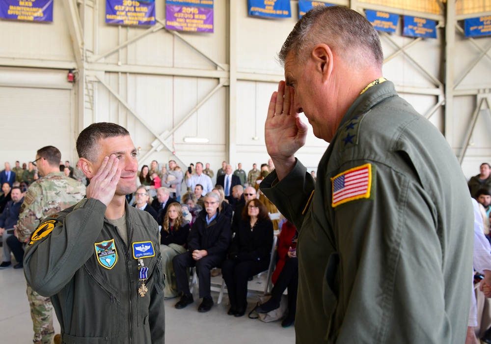 JB Charleston hosts largest DFC ceremony in decades, recognizes 51 mobility Airmen for heroic efforts during Operation Allies Refuge