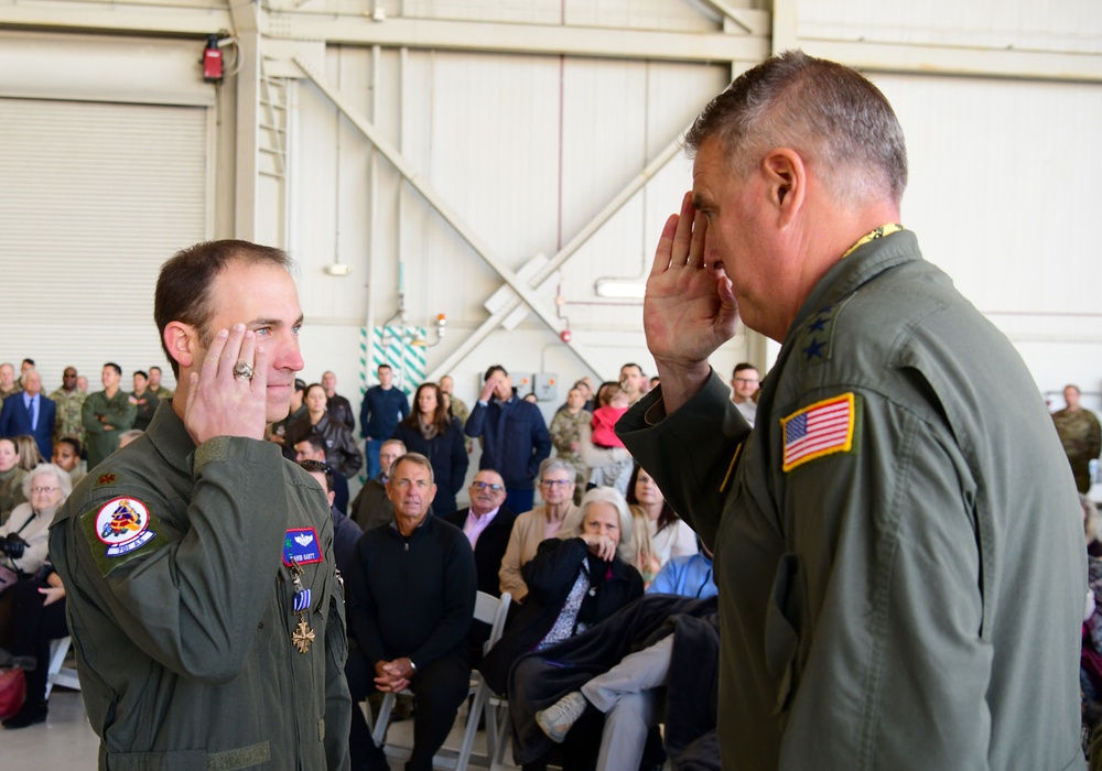 JB Charleston hosts largest DFC ceremony in decades, recognizes 51 mobility Airmen for heroic efforts during Operation Allies Refuge