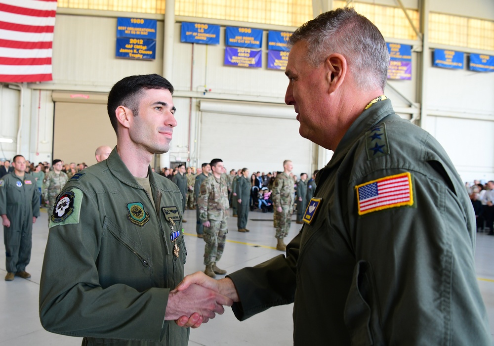 JB Charleston hosts largest DFC ceremony in decades, recognizes 51 mobility Airmen for heroic efforts during Operation Allies Refuge