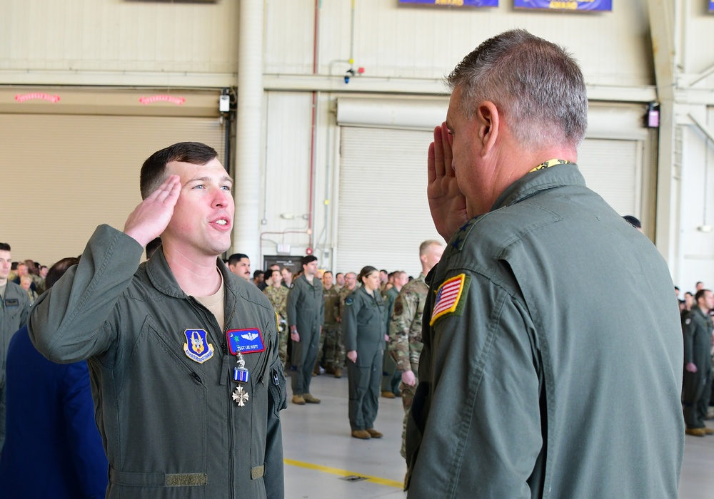 JB Charleston hosts largest DFC ceremony in decades, recognizes 51 mobility Airmen for heroic efforts during Operation Allies Refuge