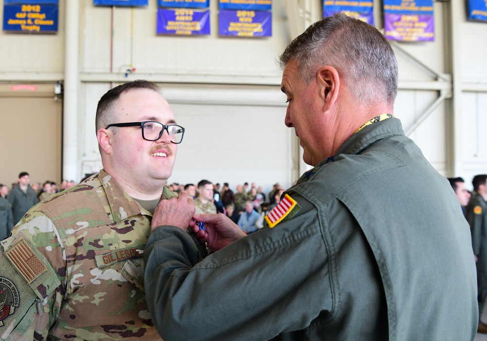 JB Charleston hosts largest DFC ceremony in decades, recognizes 51 mobility Airmen for heroic efforts during Operation Allies Refuge