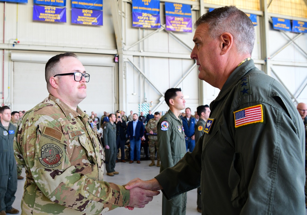 JB Charleston hosts largest DFC ceremony in decades, recognizes 51 mobility Airmen for heroic efforts during Operation Allies Refuge