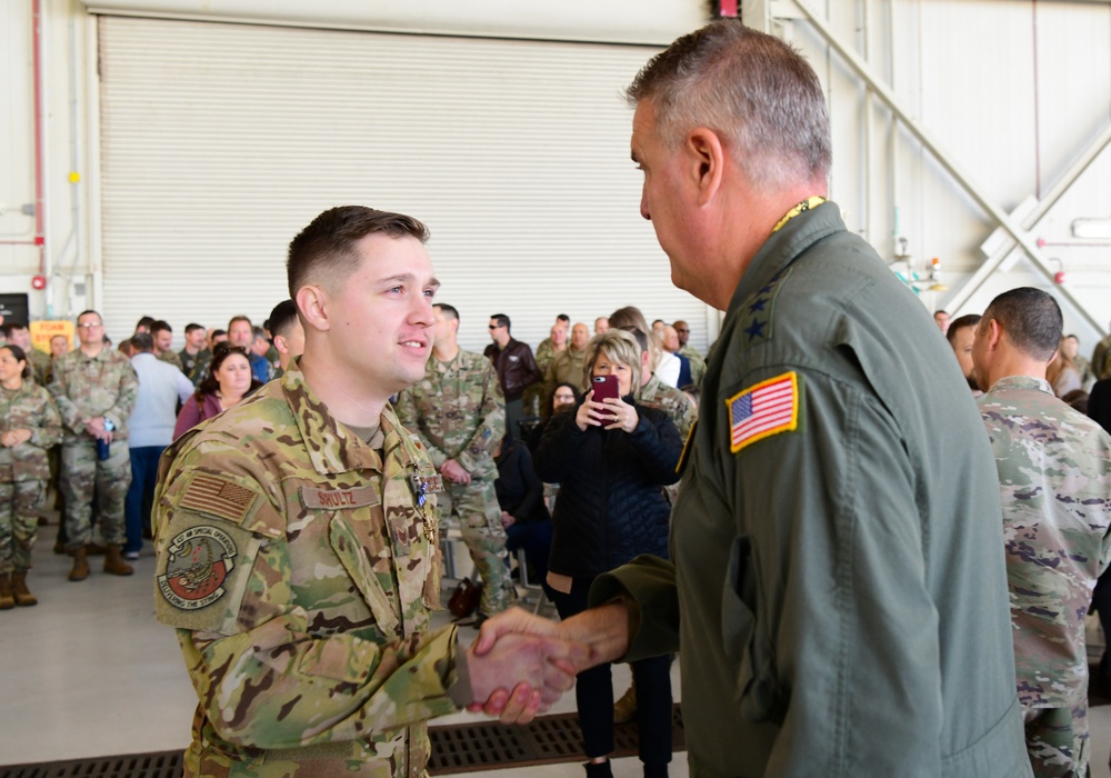 JB Charleston hosts largest DFC ceremony in decades, recognizes 51 mobility Airmen for heroic efforts during Operation Allies Refuge