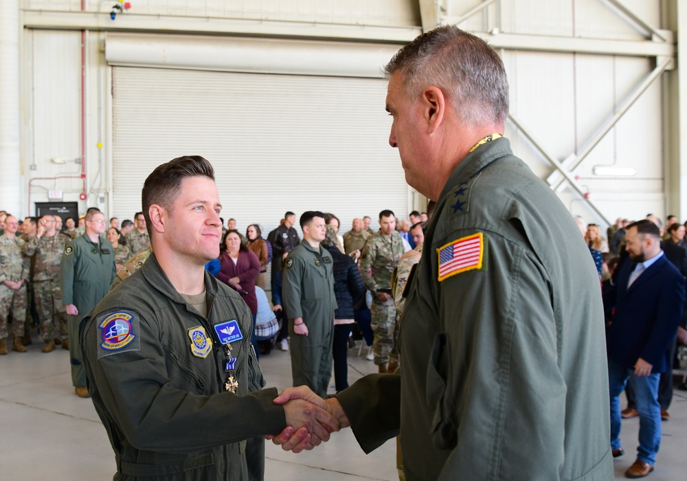 JB Charleston hosts largest DFC ceremony in decades, recognizes 51 mobility Airmen for heroic efforts during Operation Allies Refuge