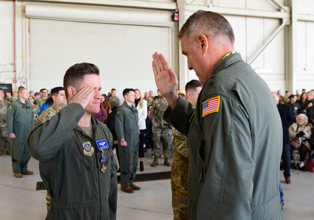 JB Charleston hosts largest DFC ceremony in decades, recognizes 51 mobility Airmen for heroic efforts during Operation Allies Refuge