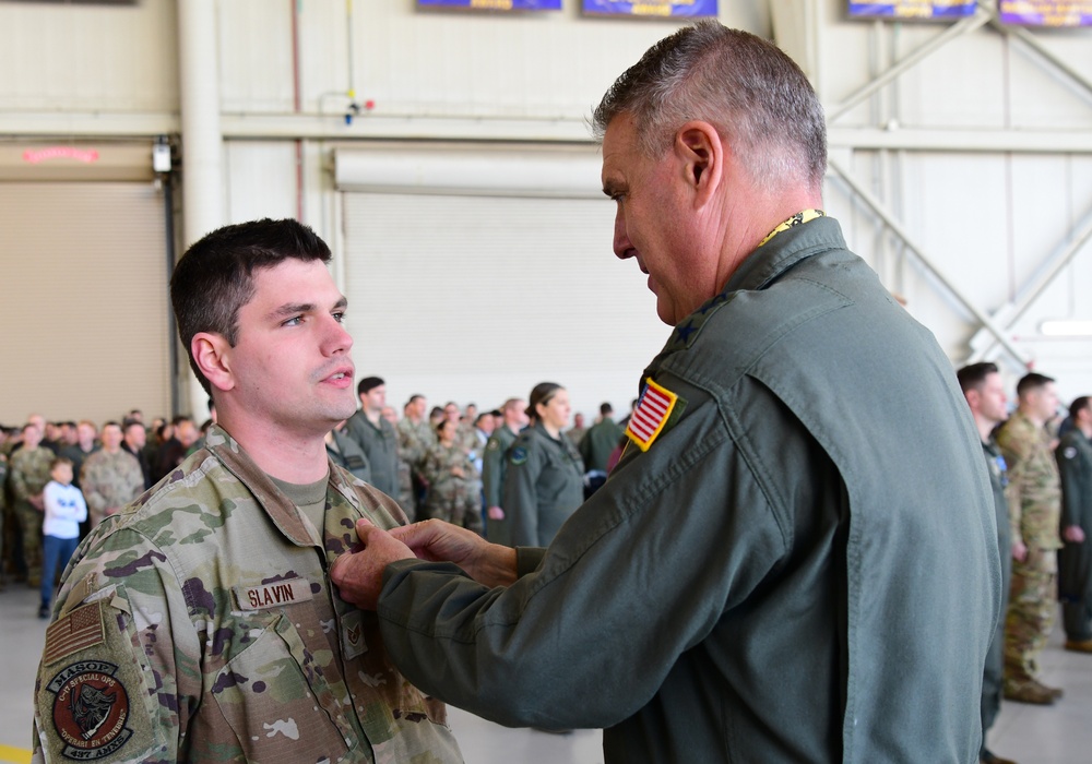 JB Charleston hosts largest DFC ceremony in decades, recognizes 51 mobility Airmen for heroic efforts during Operation Allies Refuge