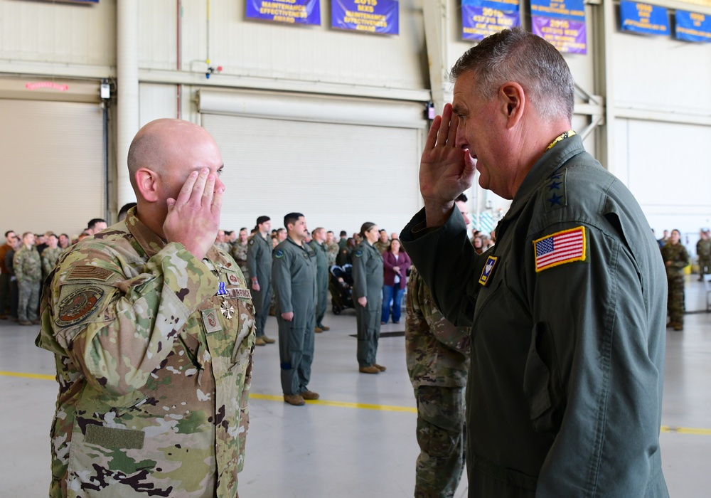 JB Charleston hosts largest DFC ceremony in decades, recognizes 51 mobility Airmen for heroic efforts during Operation Allies Refuge