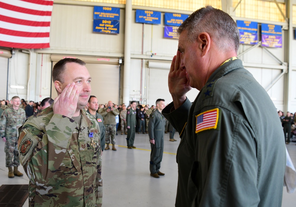 JB Charleston hosts largest DFC ceremony in decades, recognizes 51 mobility Airmen for heroic efforts during Operation Allies Refuge