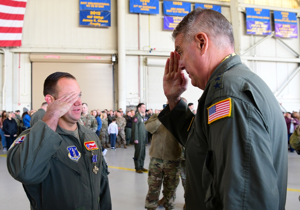 JB Charleston hosts largest DFC ceremony in decades, recognizes 51 mobility Airmen for heroic efforts during Operation Allies Refuge